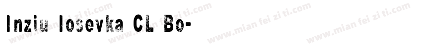 Inziu Iosevka CL Bo字体转换